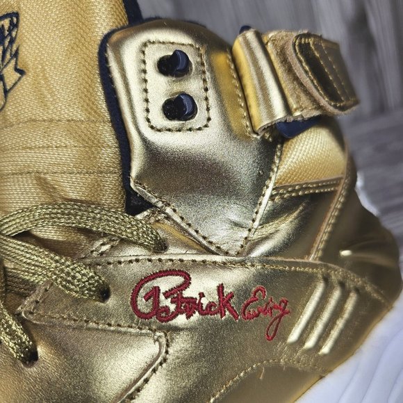 Patrick Ewing Gold Medal Eclipse Basketball Shoes-1EW90151-732-Men\'s Size 9 NEW